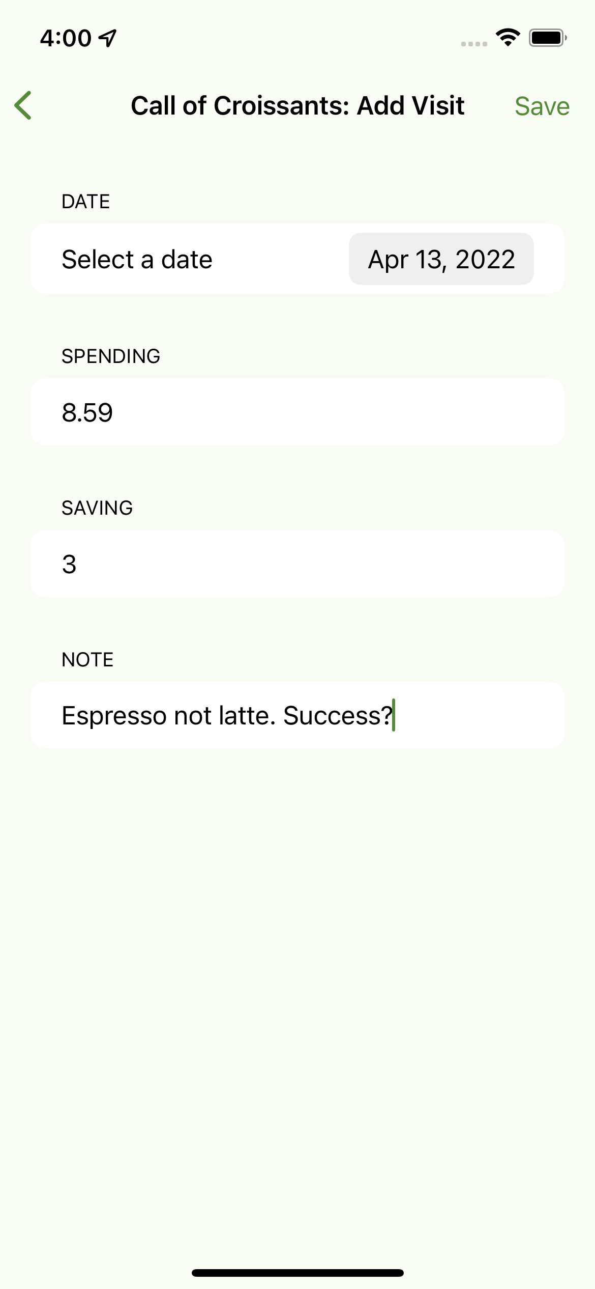 Record Money Sink Visit Immediately